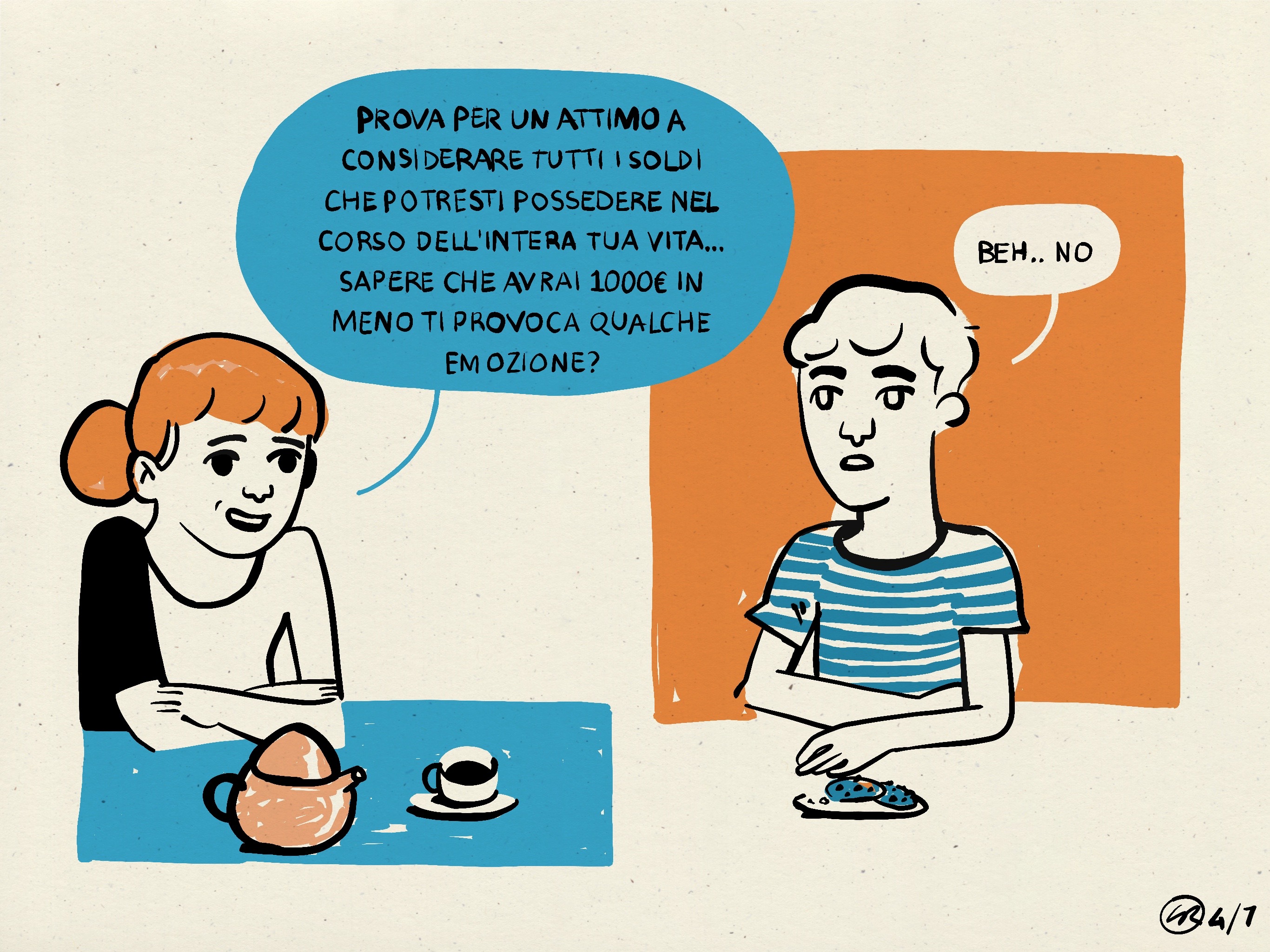 Kahneman - Narrow Thinking - psicologia a fumetti - by psycomix